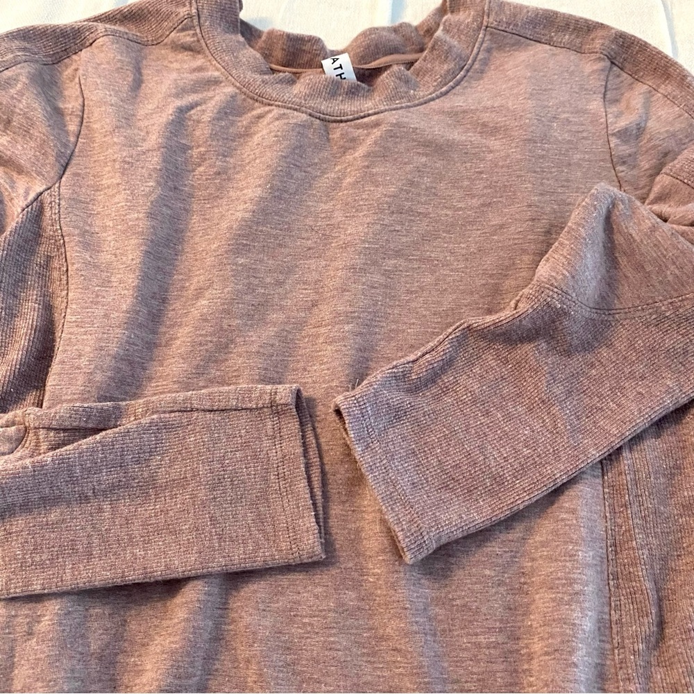NWOT Athleta dress tunic in Palermo Pink SZ M. Very soft - Picture 4 of 14